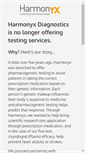 Mobile Screenshot of harmonyxdiagnostics.com